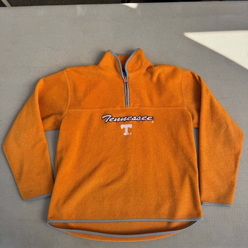 Tennessee Volunteers Orange Quarter Zip Fleece Pullover Jacket